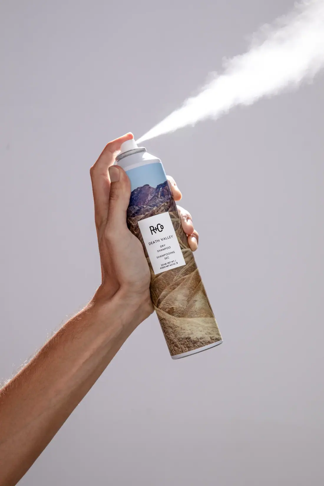 R+Co Death Valley Dry Shampoo at angelajoneshair, Palm Springs