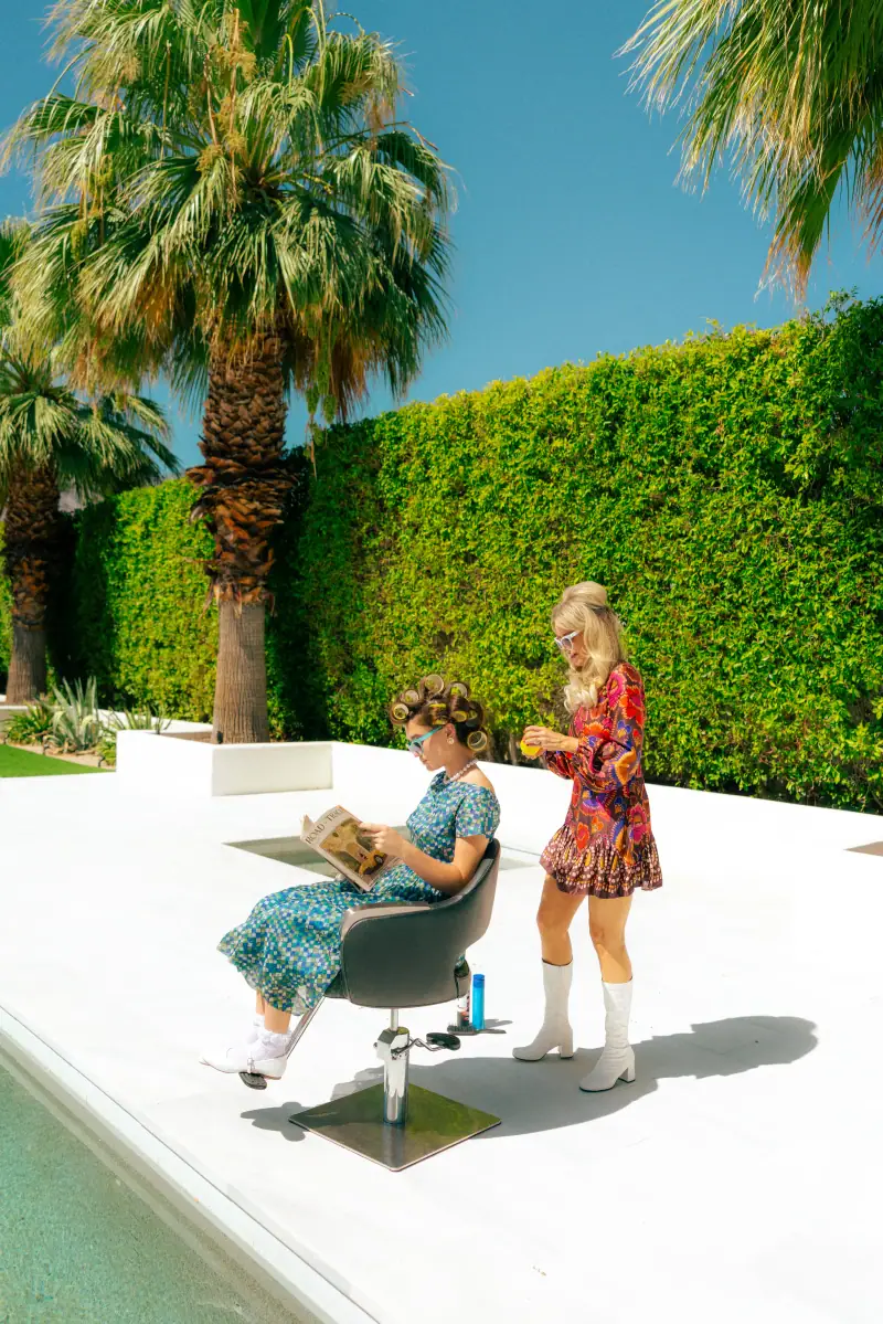 60s editorial, Palm Springs