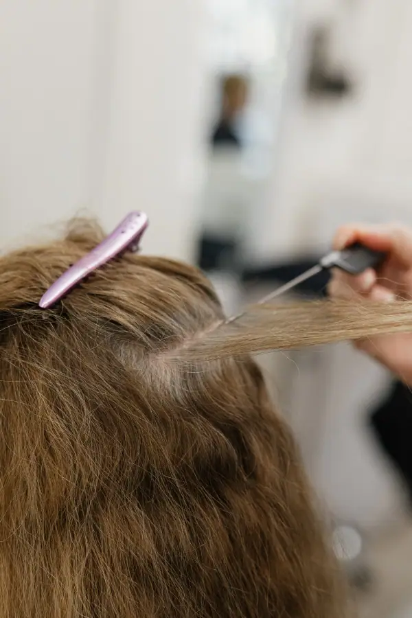 Brunette hair color result at angelajoneshair, Palm Springs